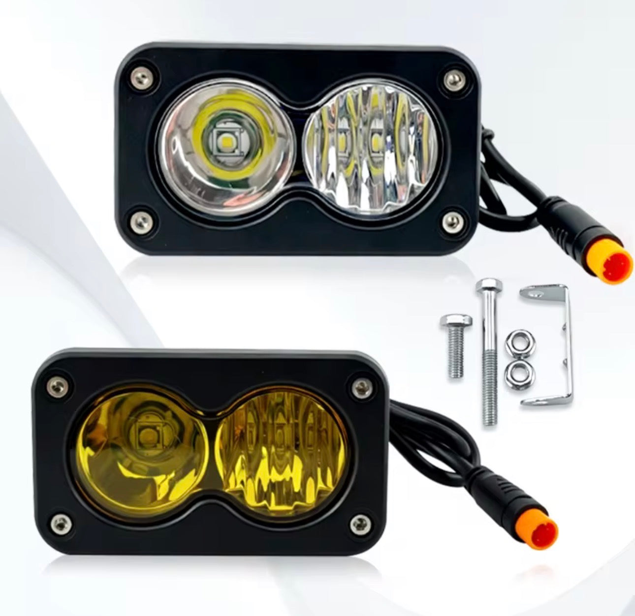 Ridstar Q20 Plug N Play 20W Headlight White/Yellow