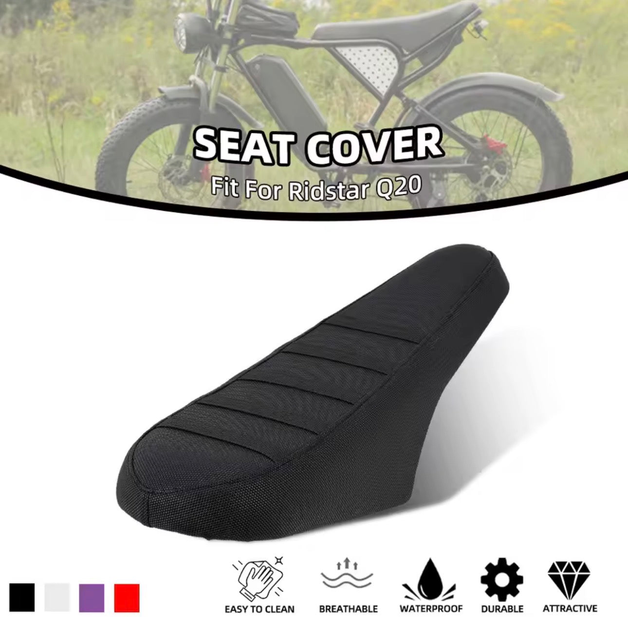 Ridstar Q20 seat cover