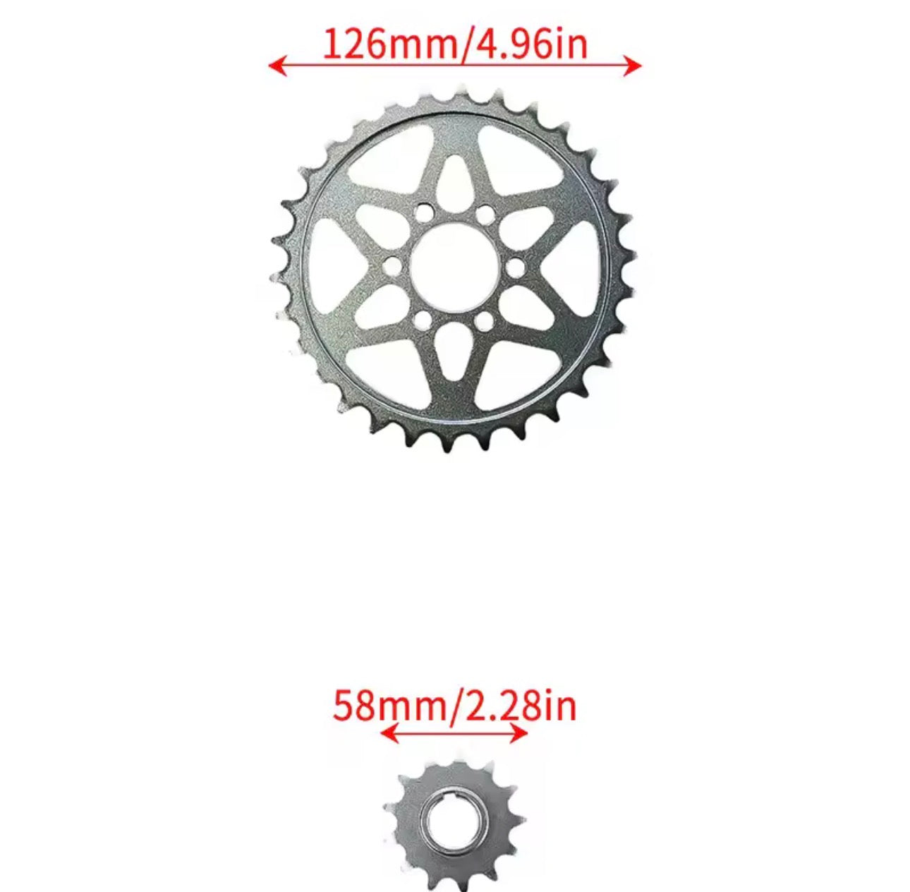 For SURRON Light Bee X Segway X260 X160 First-level Transmission Chain Gear Set Motorcycles E-bikes Primary Drive Sprocket Set