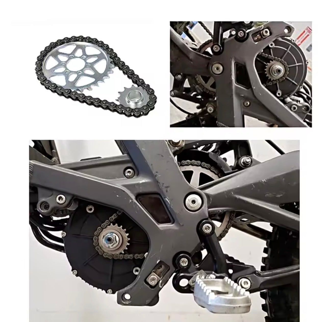 For SURRON Light Bee X Segway X260 X160 First-level Transmission Chain Gear Set Motorcycles E-bikes Primary Drive Sprocket Set